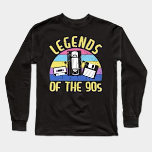 90s Party Outfit For Women & Men, 90's Costume, Legends 90s Long Sleeve T-Shirt